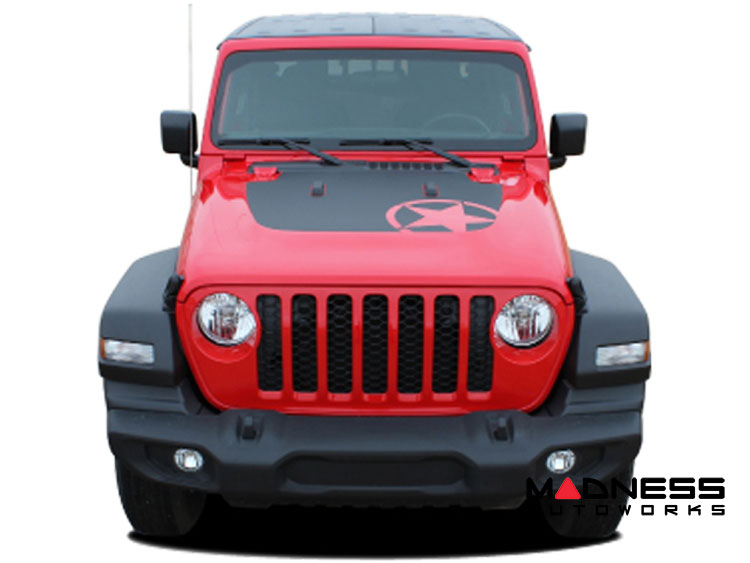 Jeep Gladiator Hood Graphic Kit - Omega Star